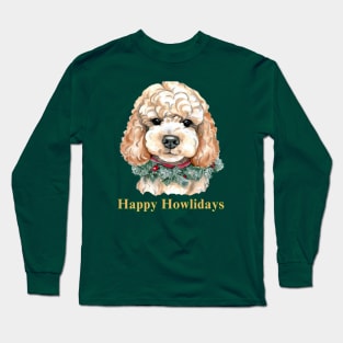 Happy Howlidays Cockapoo Long Sleeve T-Shirt